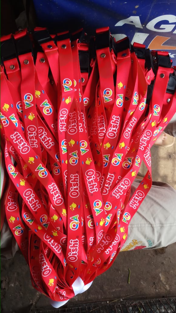 produksi lanyard tali id card print
