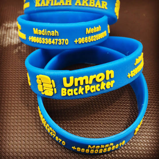 gelang karet umrah