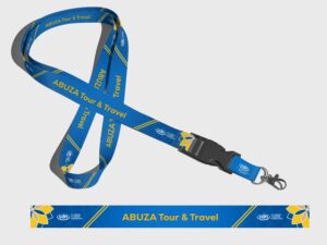 lanyard dengan logo perusahaan